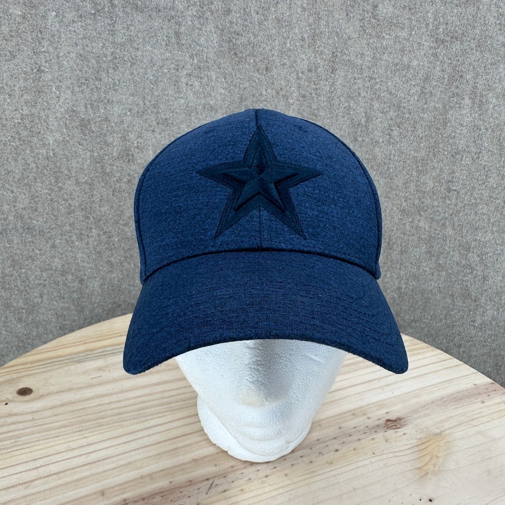 Dallas Cowboys Authentic Navy Blue Heathered Tonal Star Adjustable Hat OSFA
